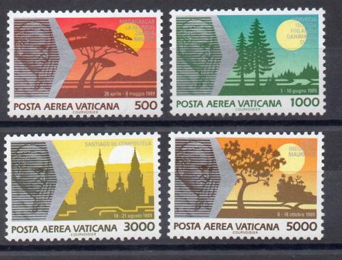 Vatican Airmail Year 1990 No. Yvert 88/91 (**)